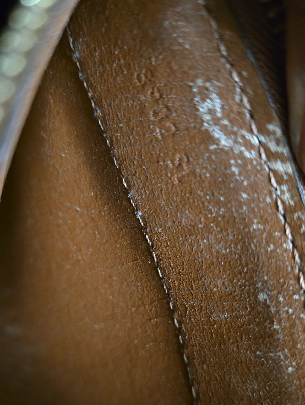 Louis Vuitton Serviette Monogram Briefcase with Tan Handle